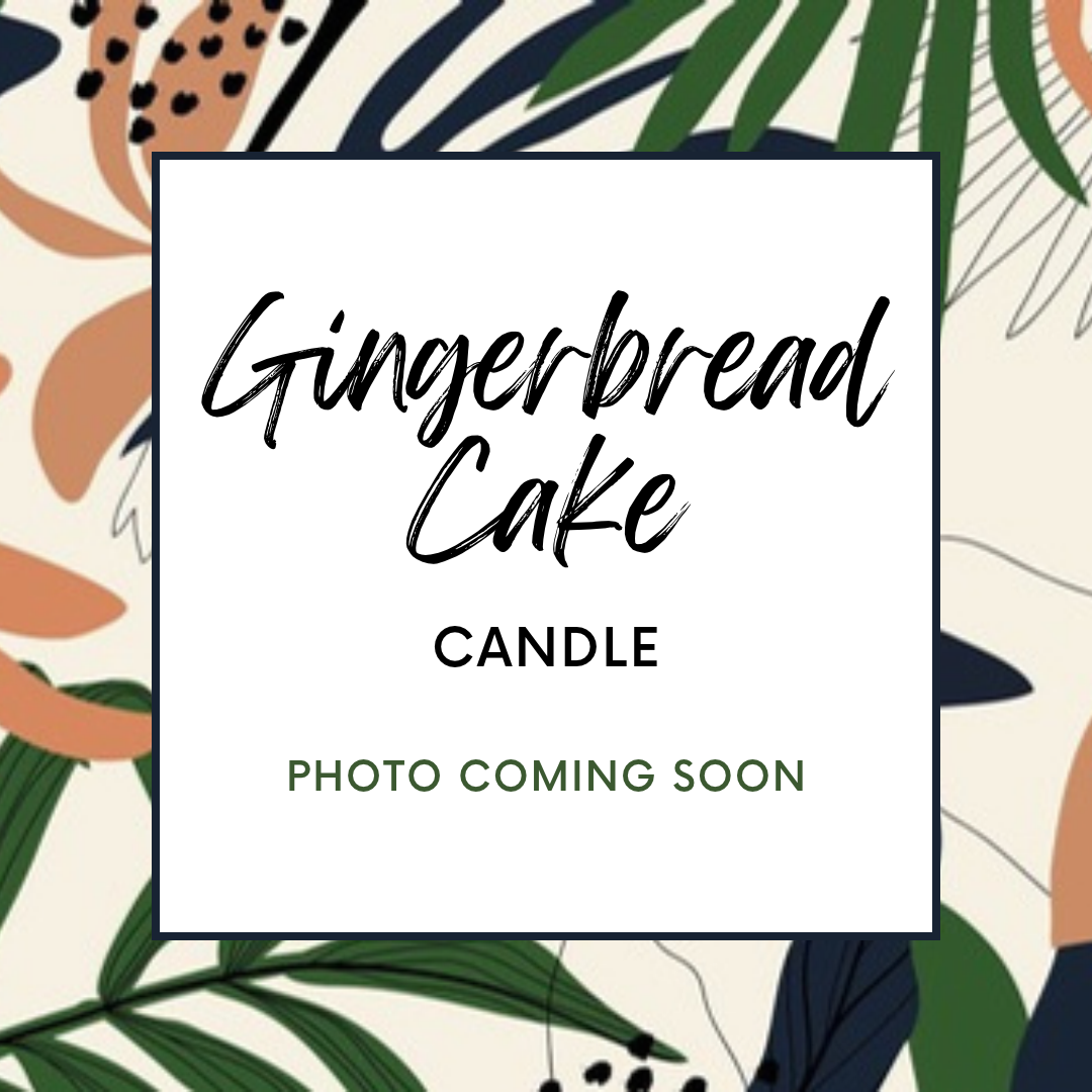 Gingerbread Cake candle, photo coming soon