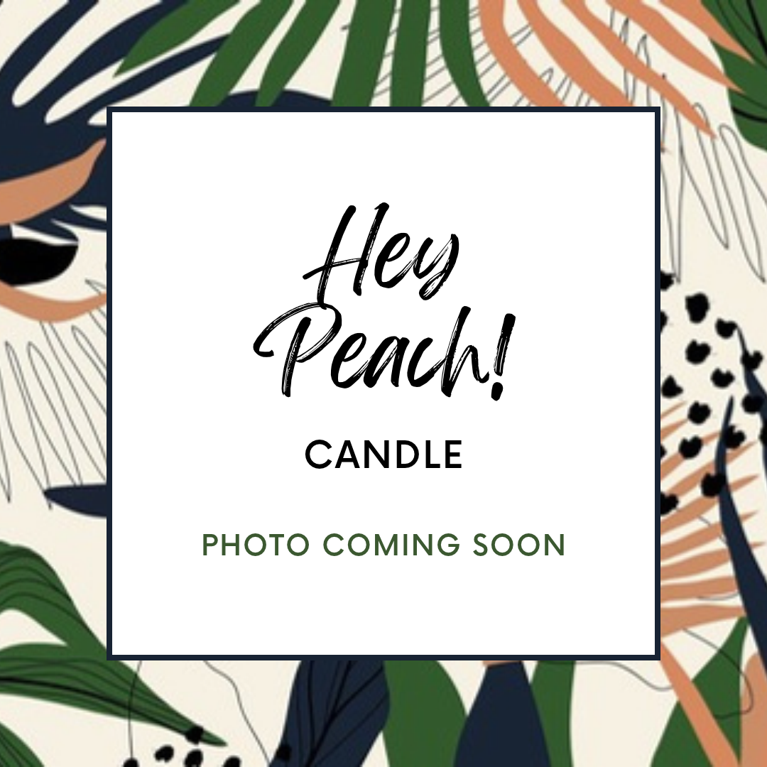 Hey Peach! candle, photo coming soon