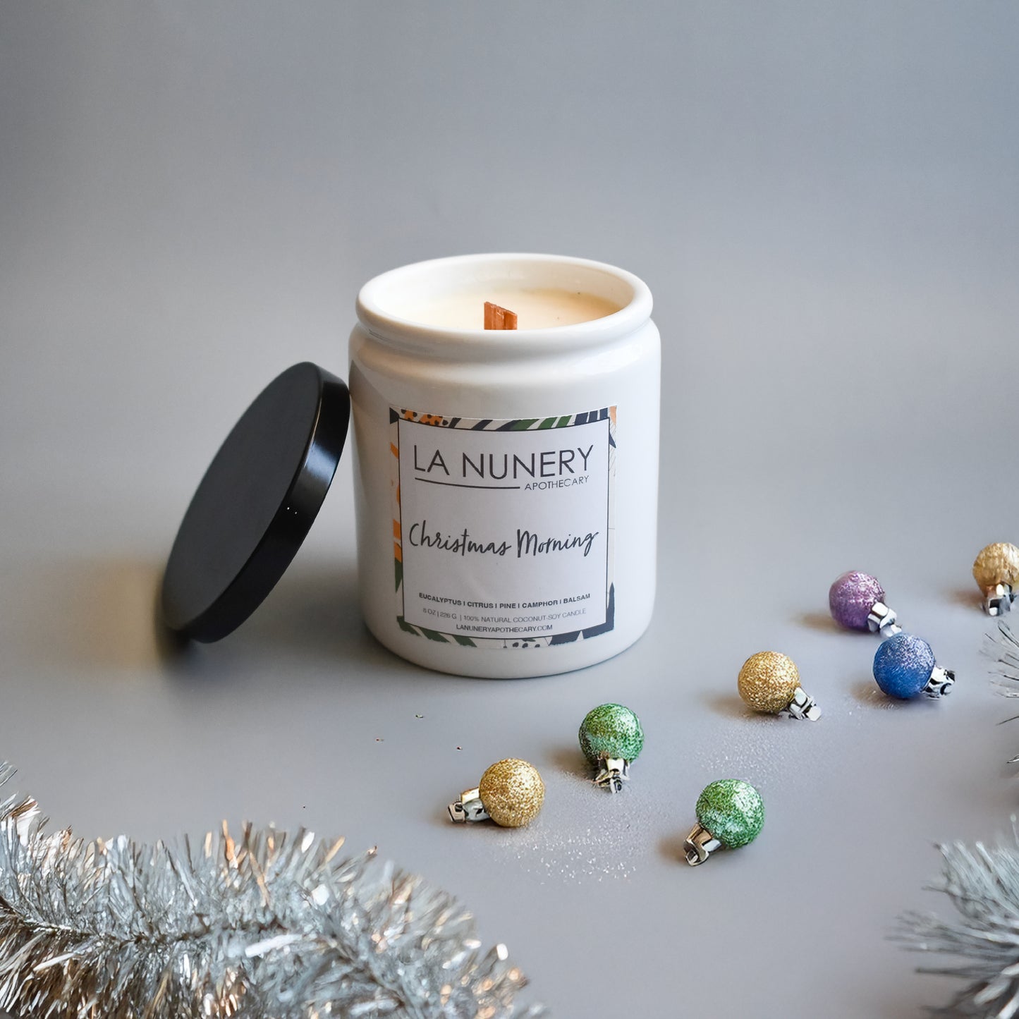 Christmas Morning Wood wick Candle