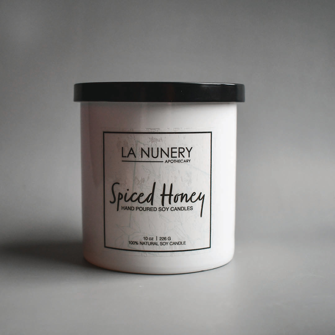 Spiced Honey Wooden Wick Candle