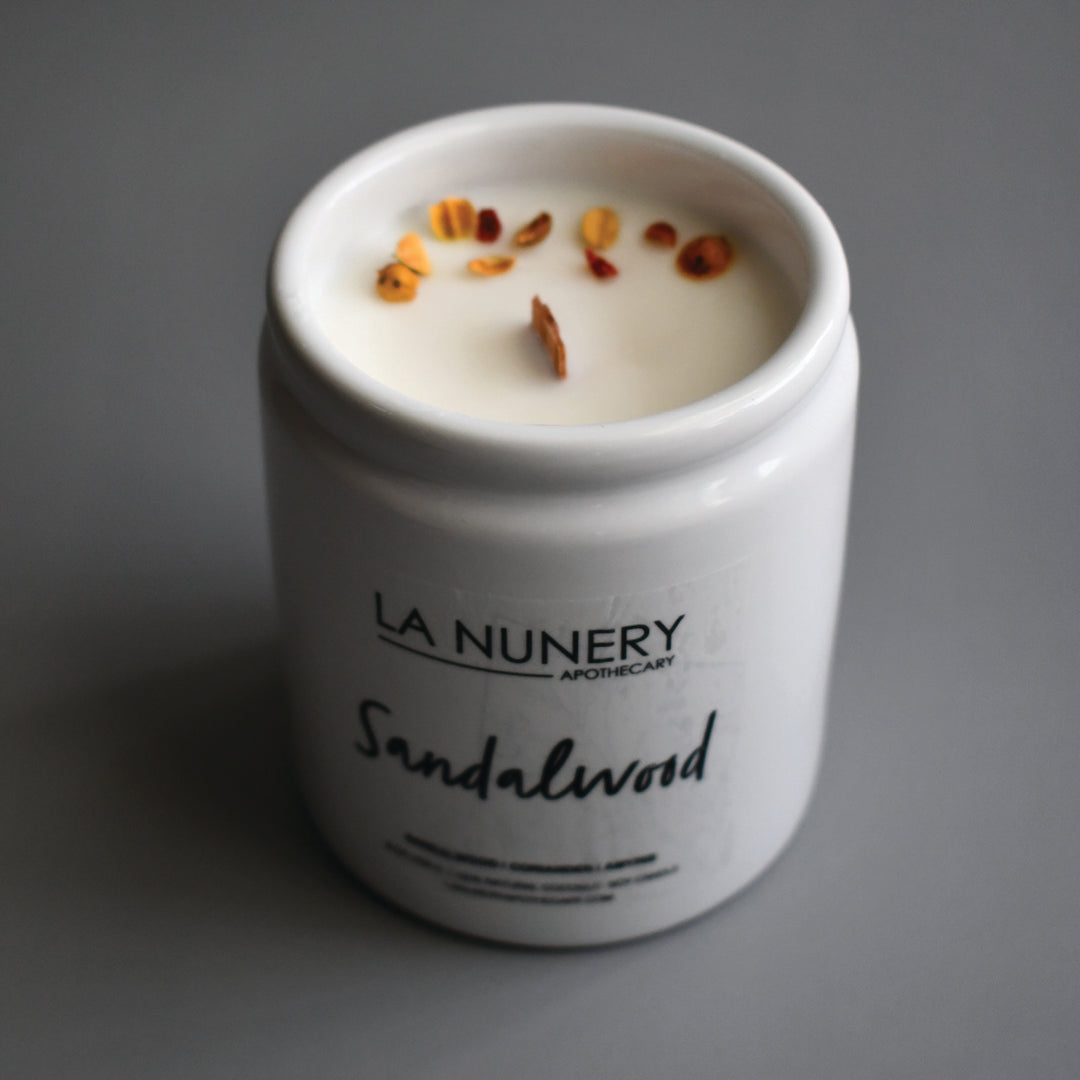Sandlewood Wooden Wick Candle