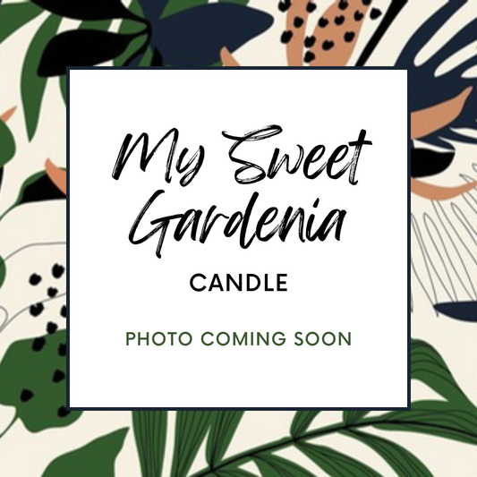 My Sweet Gardenia candle, photo coming soon