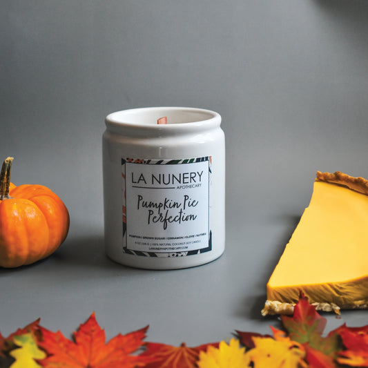 Pumpkin Pie Perfection Wood wick Candle