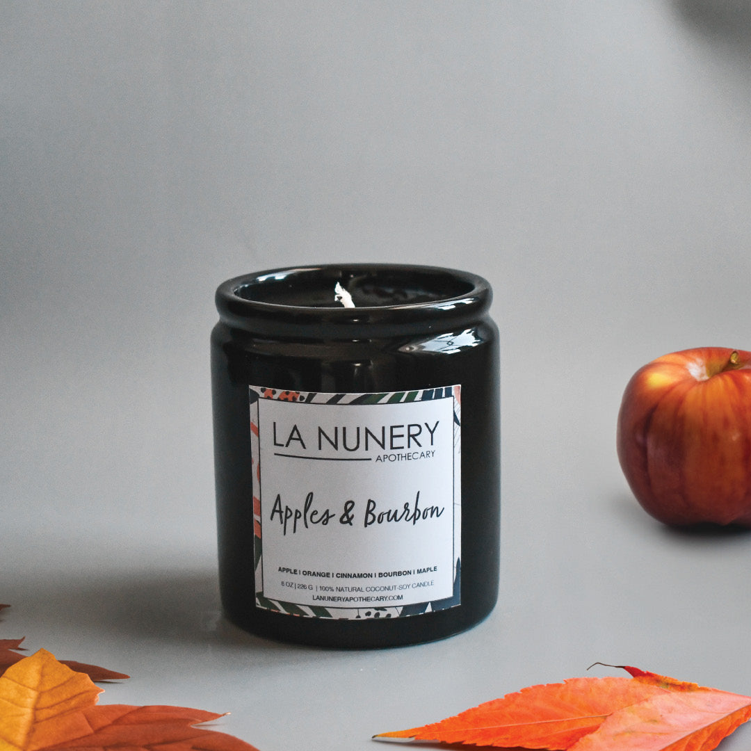 Apples &  Bourbon Candle