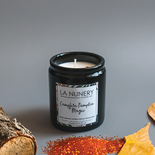 Campfire Pumpkin Magic Candle