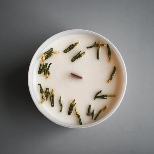 Spiced Honey Wooden Wick Candle