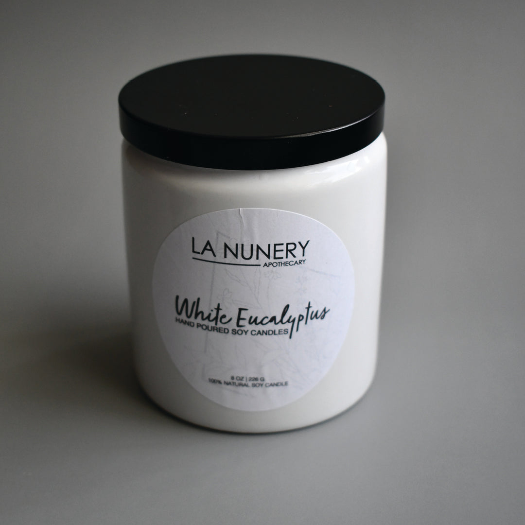 White Eucalyptus Candle